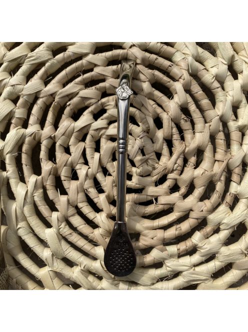 Uruguayi Lovas Bombillon [Premium Alpaca Bombilla] (Flor-de-Lis)