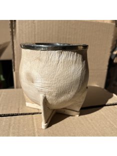   Rey Camionero Alpaca Cincelado Cuero Crudo [Nyersbőr - Újezüst]